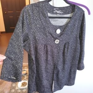 Avenue 2 button swing blazer